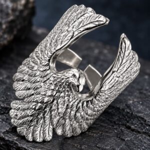 Bague Aigle d'Argent