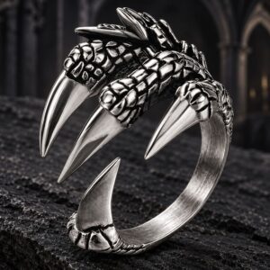 Bague Griffe Gothique