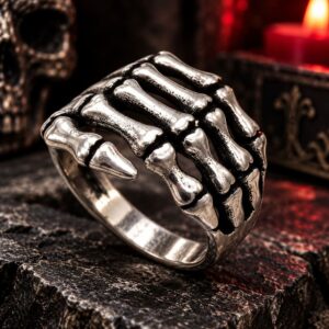 Bague Main de Squelette