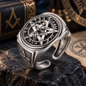 Bague Pentacle d’Argent