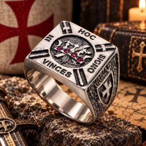 Bague Templier Ancienne