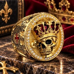 Bague Tête de Mort Fantaisie