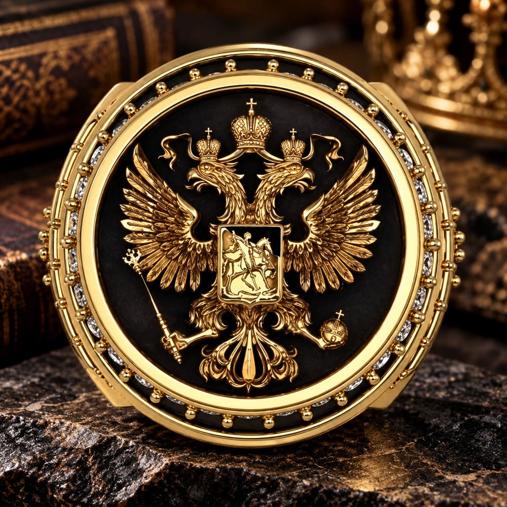 Chevalière Aigle Imperial