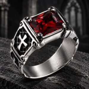 Chevalière Homme du Moyen Age