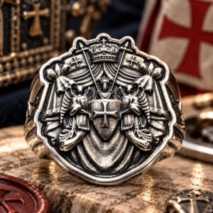 Bague Médiévale Chevaleresque