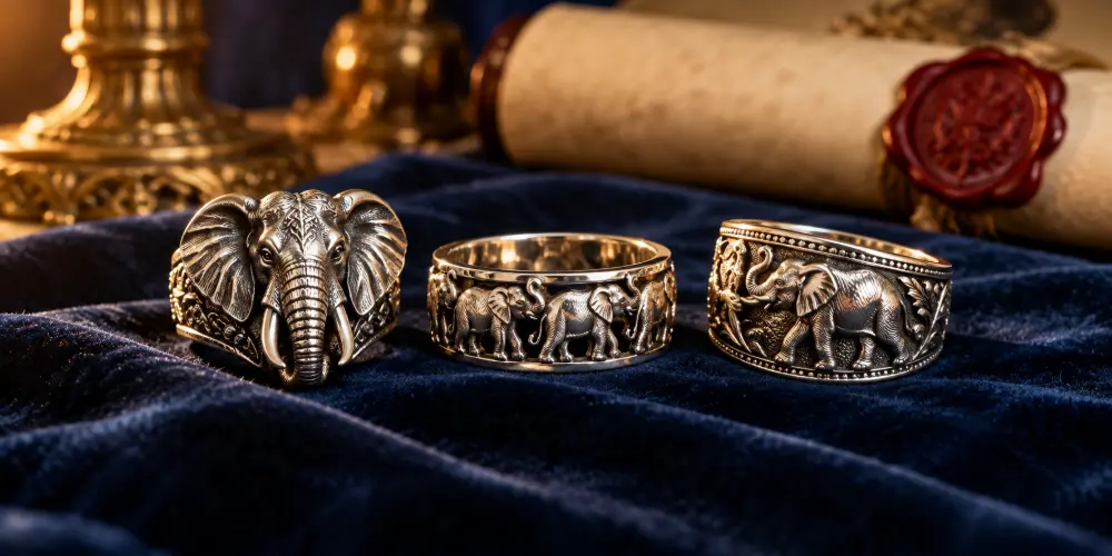 Bagues éléphant