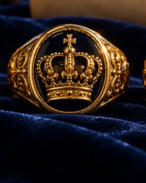 Bague Royale & Fleurs de Lys